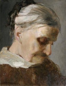 A Study Of An Old Woman — Abbott Handerson Thayer