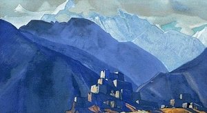 Monastery In Himalayas — Nicholas Roerich