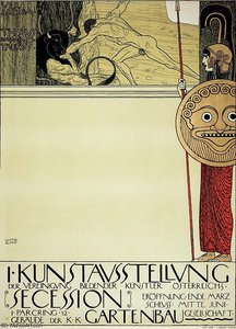 Poster For The 1st Secession Exhibition — Gustav Klimt