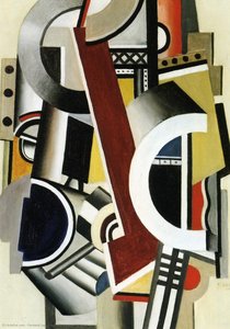 Machine Element 1st State — Fernand Léger, Cubist Style