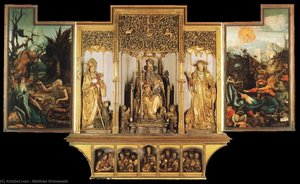 Isenheim Altarpiece (third View) — Matthias Grünewald, Late Gothic Style