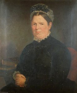 Margaret Hughes Of Plas Bach, Bodorgan — Ap Caledfryn, Victorian Era Portraiture