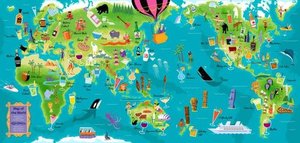 The World From Outbound With The In Crowd — Josh Agle (shag)