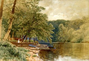 Rowboats For Hire — Alfred Thompson Bricher