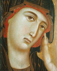 Crevole Madonna — Duccio Di Buoninsegna, Trecento Gothic Style