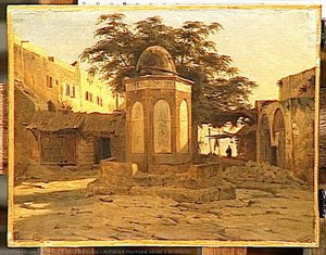 Ancienne Fontaine Arabe A Beyrouth — Montfort Antoine Alphonse