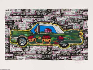 Lotto The American Dream, From The Portfolio 10 Artist As Catalyst — Luis Cruz Azaceta