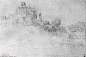 View Of Bergen Op Zoom — Albrecht Dürer
