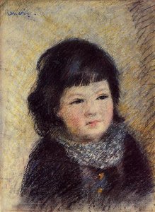 Portrait Of A Child — Pierre-auguste Renoir