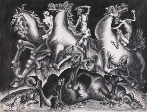 The Four Horsemen Of The Apocalypse — André Fougeron