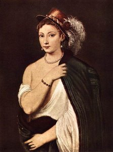 Portrait Of A Young Woman — Titian, Baroque