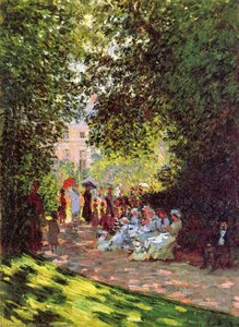Park Monceau Sun — Claude Monet, Impressionism