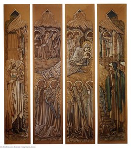 The Nativity, For Stained Glass At St. David's Church, Hawarden — Edward Coley Burne-jones