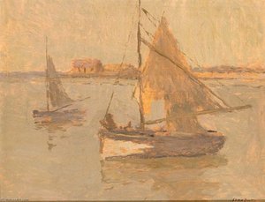 Honfleur Fishing Boats No. 1 — Frank Edwin Scott