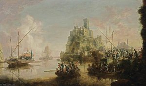 View Of A Southern Coast — Bonaventura I Peeters