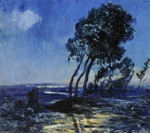 Moon Behind The Clouds — Francis William Synge Le Maistre