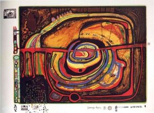 A Eyebalance Number Five — Friedensreich Hundertwasser