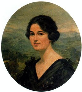 Portrait Of Casilda Itarte — Ignacio Díaz Olano