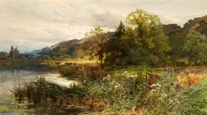 The Upper Thames Near Marlow, Buckinghamshire — John Horace Hooper