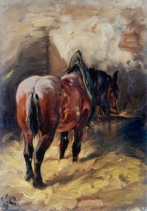 Horse, Rear View — William Henry Charlton