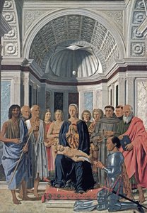 Madonna And Child With Saints — Piero Della Francesca, Early Renaissance