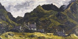 Crib Coch And Llanberis Pass — John Kyffin Williams