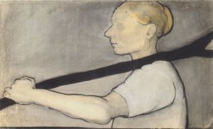 Peasant Woman With Fork — Paula Modersohn-becker