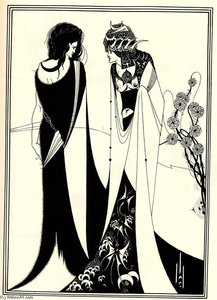 Salome With Her Mother — Aubrey Vincent Beardsley