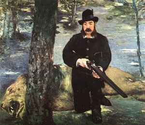 Pertuiset, Lion Hunter — Édouard Manet