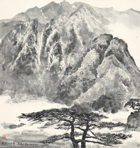 Scenery Of Mount Jinggang — Wu Guanzhong