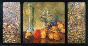 Still Life, Fruits — Frederick Childe Hassam