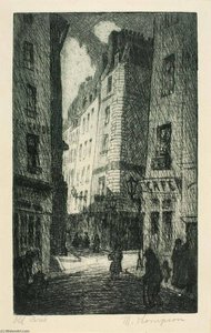 Old Paris — Marguerite Zorach, Tubism