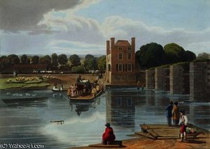 Datchet Ferry, Near Windsor — William Havell