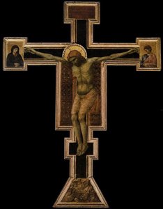 The Crucifixion — Giotto Di Bondone, Proto Renaissance