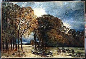 INONDATION A SAINT CLOUD (PARC DE SAINT CLOUD)