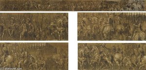Cortège Triomphal À L'occasion Du Couronnement De L'empereur Charles V Par Le Pape Clément Vii — Paolo Farinati