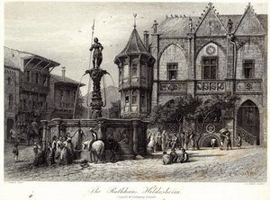 The Rathhaus, Hildesheim,
