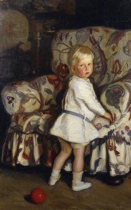 Young Boy In An Interior — Harrington Mann
