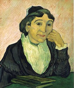 Portrait Of Madame Ginoux (l'arlesienne) — Vincent Willem Van Gogh, Post-impressionism