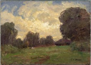 Storm Clouds (late In The Day, The Home) — Theodore Clement Steele