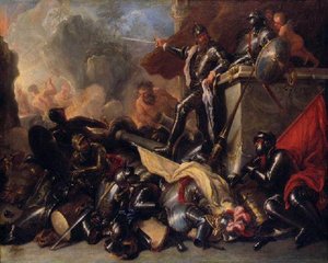 Allégorie De La Guerre — Luca Giordano