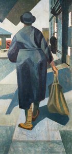 Woman With A Shopping Bag — Cliff Rowe