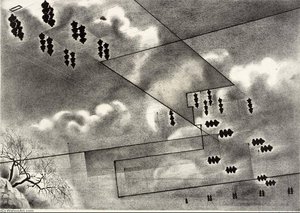 Sky Overcast — Louis Lozowick