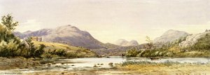 Looking Up Long Pond, Mount Desert — Samuel P. R Triscott