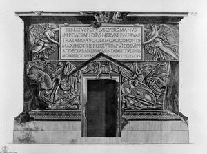 Pedestal Of Trajan`s Column — Giovanni Battista Piranesi