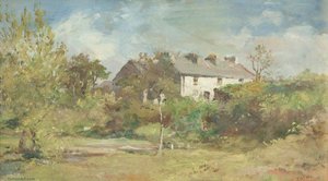 Cottages At Union Mills, Braddan — John Miller Nicholson