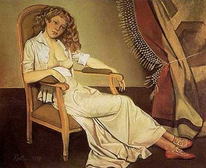 The White Skirt — Balthus