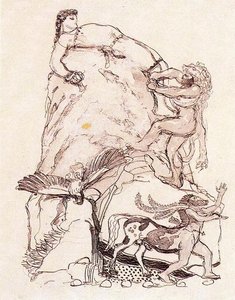 Prometheus In Chains — František Kupka