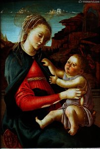 Virgin And Child — Sandro Botticelli, Early Renaissance
