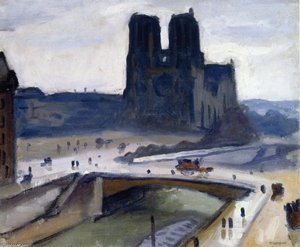 Notre-dame De Paris — Albert Marquet, Impressionism